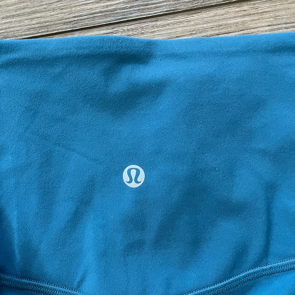 Lululemon Align High Waist Leggings Pants with Pockets Teal Size 4 - Picture 3 of 7